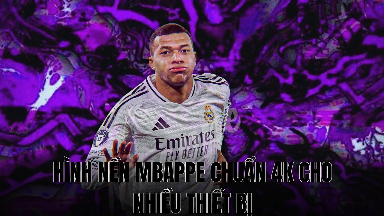 Hình nền Mbappe chuẩn 4K cho nhiều thiết bị
