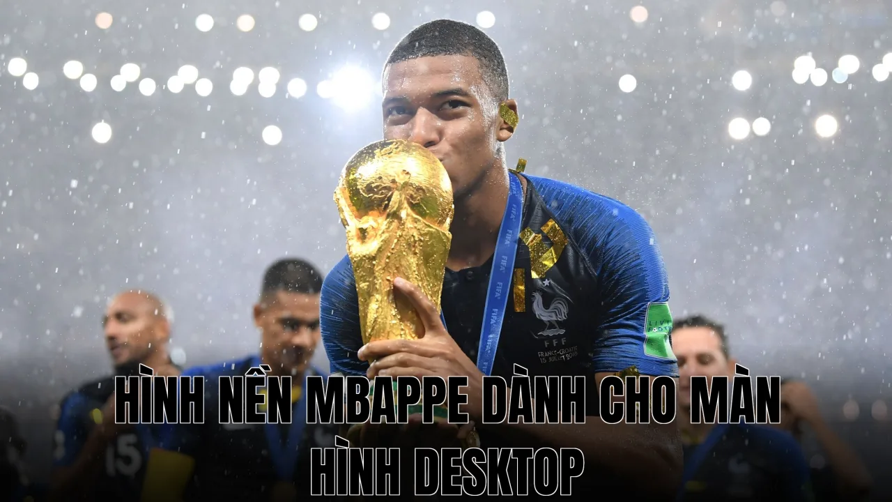 Hình nền Mbappe dành cho màn hình desktop