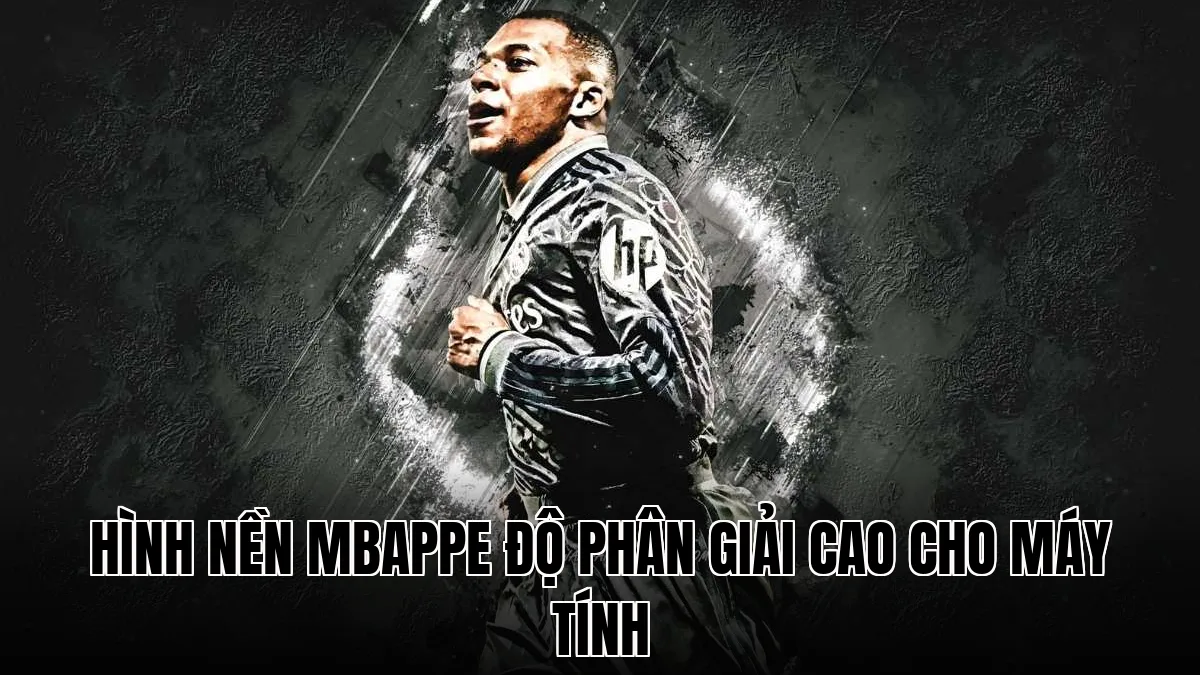 Hình nền Mbappe độ phân giải cao cho máy tính
