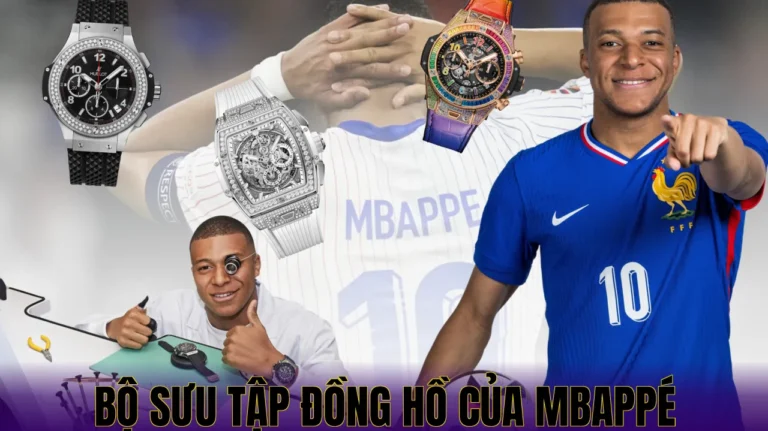 BỘ SƯU TẬP ĐỒNG HỒ CỦA MBAPPÉ