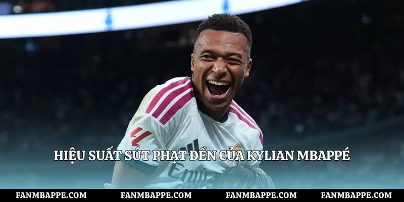 Hiệu suất sút phạt đền của Kylian Mbappé