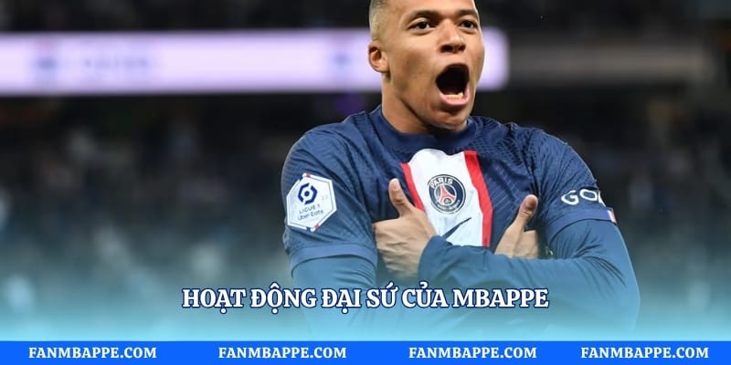 Hoạt động đại sứ của Mbappe
