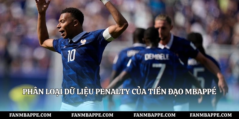 Phân loại dữ liệu penalty của tiền đạo Mbappé